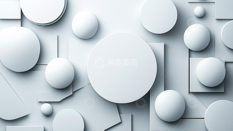 高清大图下载【趣麦麦图】抽象几何背景