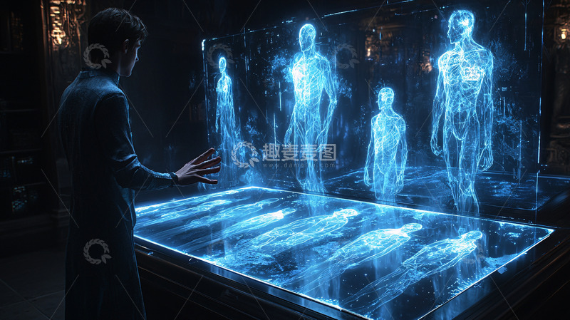 高清大图下载【趣麦麦图】未来科技