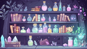 魔法药剂师的药剂架