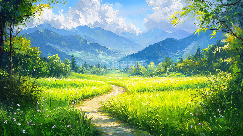 高清大图下载【趣麦麦图】田园风光27