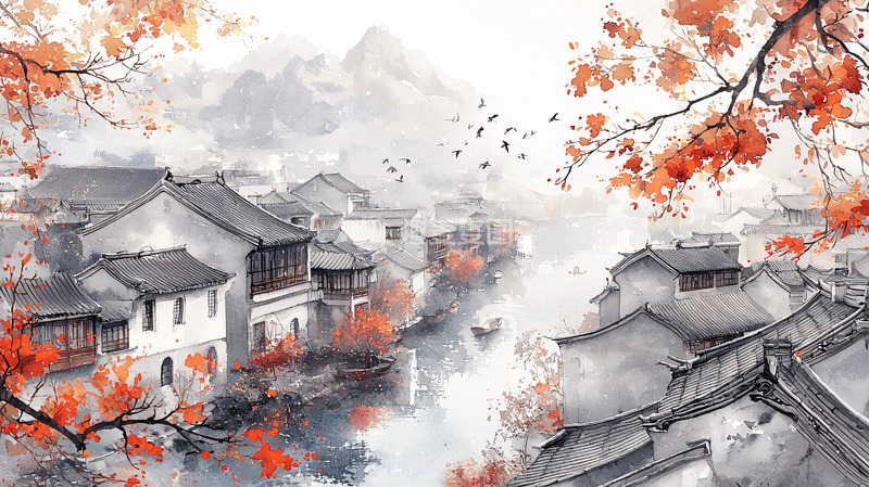 高清大图下载【趣麦麦图】水墨画