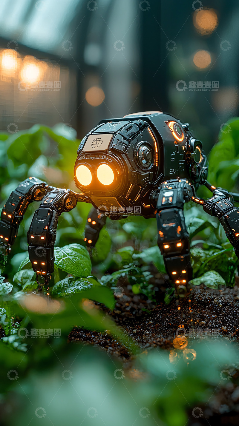 高清大图下载【趣麦麦图】机械蜘蛛