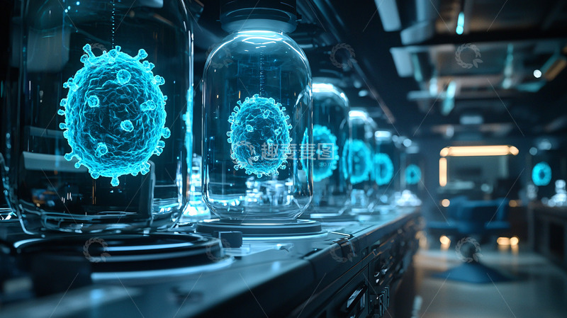 高清大图下载【趣麦麦图】病毒样本