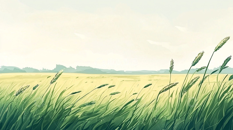 高清大图下载【趣麦麦图】田野风光