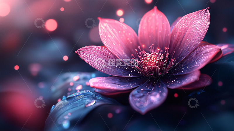 高清大图下载【趣麦麦图】粉色花朵