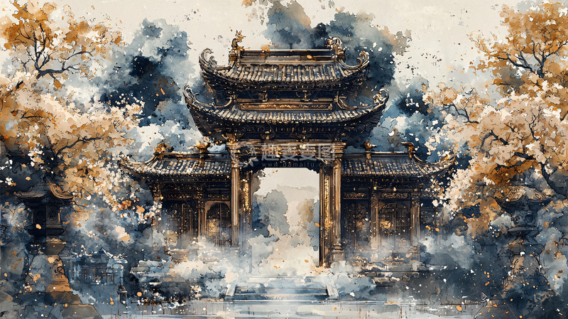 高清大图下载【趣麦麦图】水墨画