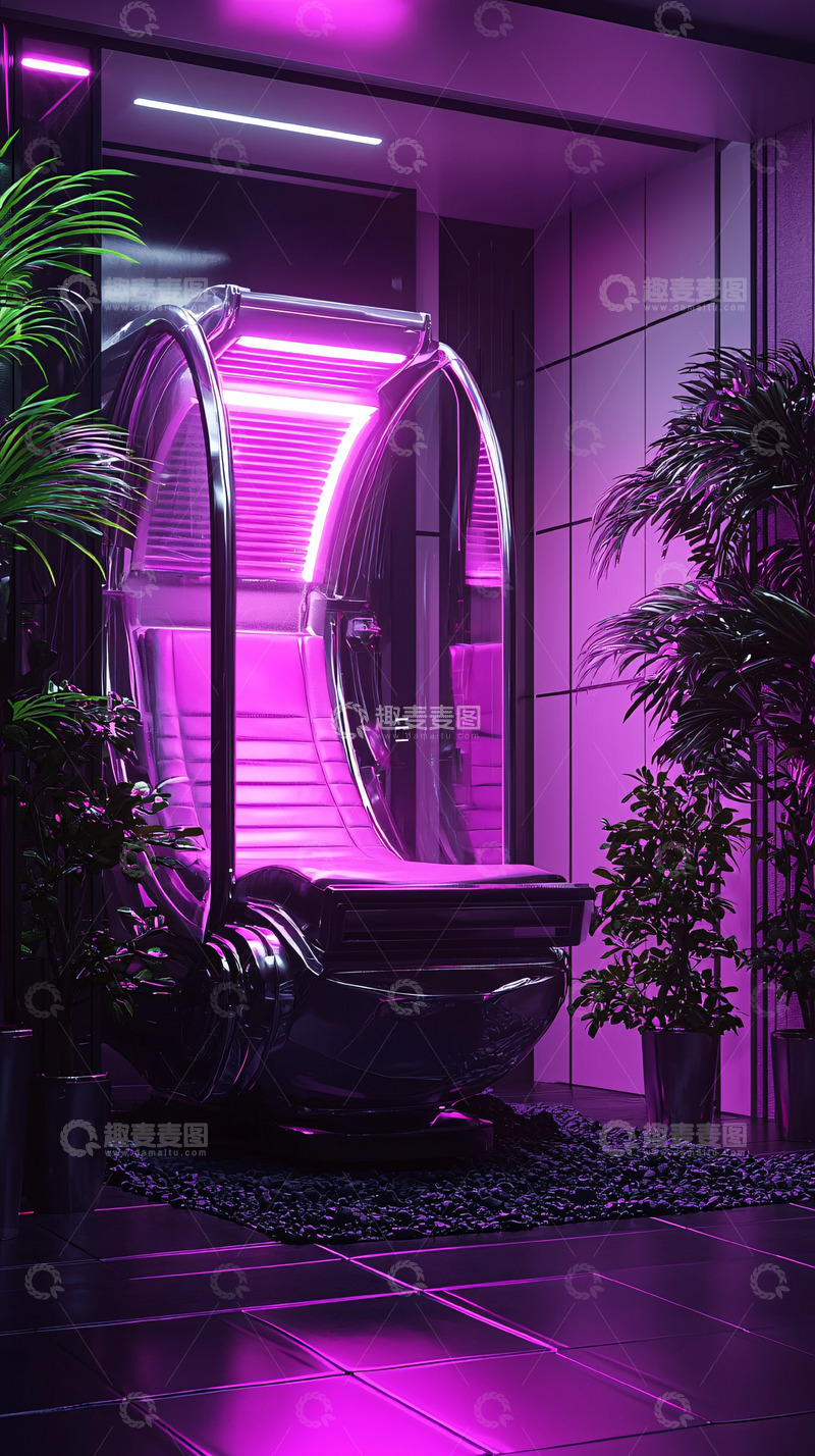 高清大图下载【趣麦麦图】未来感座椅