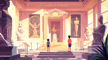 古希腊风格艺术馆