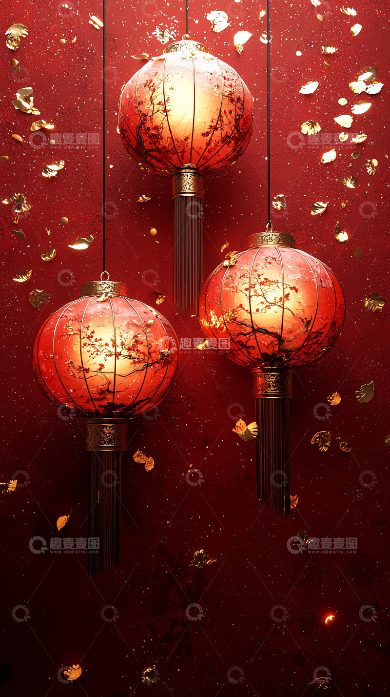 高清大图下载【趣麦麦图】红灯笼