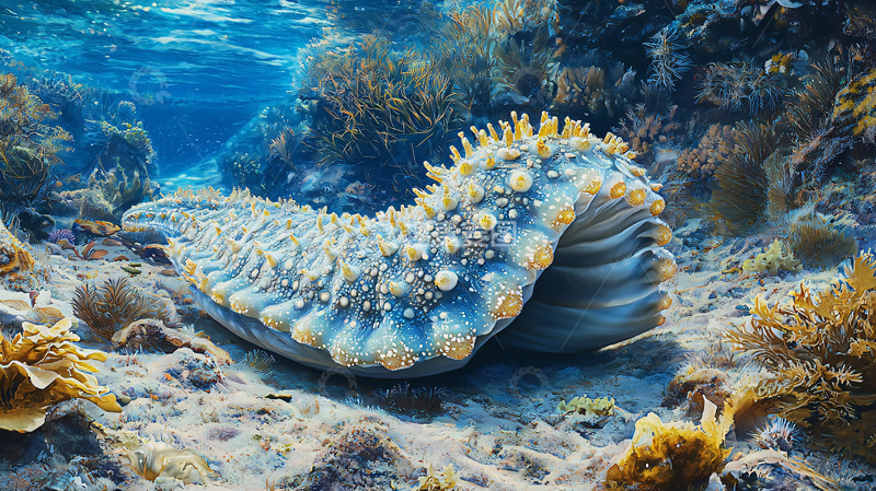 高清大图下载【趣麦麦图】海中大型棘皮动物