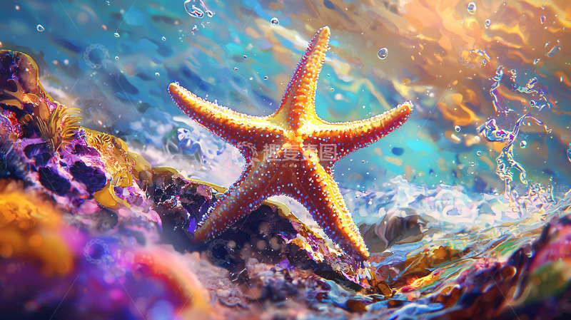 高清大图下载【趣麦麦图】梦幻海洋生物