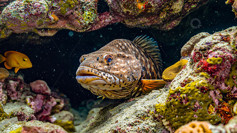 高清大图下载【趣麦麦图】珊瑚礁鱼类特写