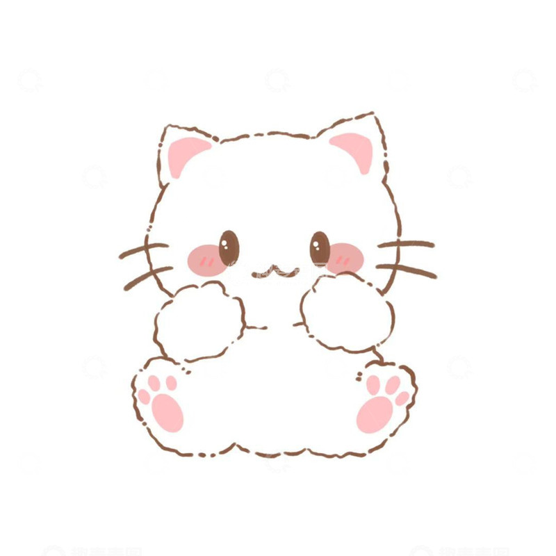 高清大图下载【趣麦麦图】一只可爱小猫