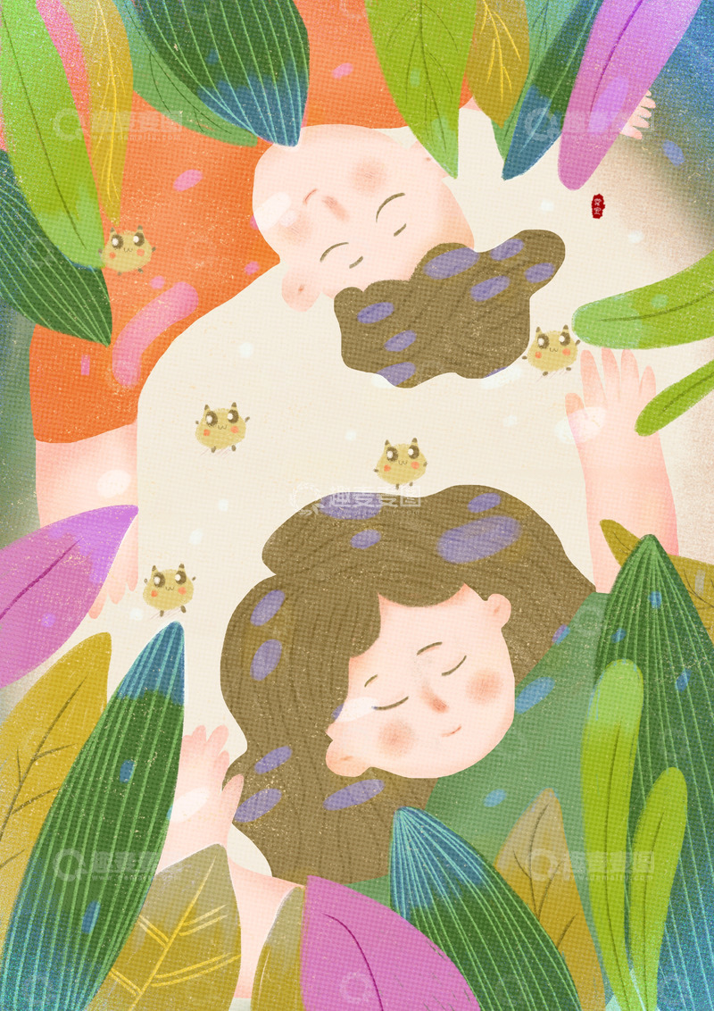 高清大图下载【趣麦麦图】春天伴你行2