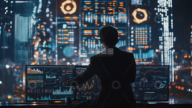 高清大图下载【趣麦麦图】数据分析师高清图片