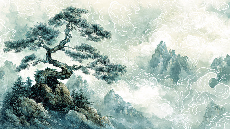 高清大图下载【趣麦麦图】水墨画