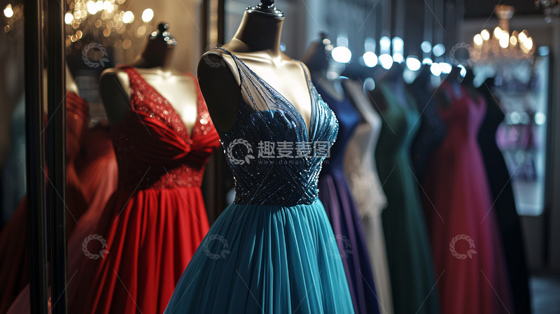 高清大图下载【趣麦麦图】高端礼服展示