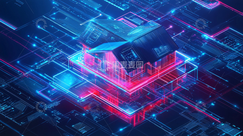 高清大图下载【趣麦麦图】智能家居