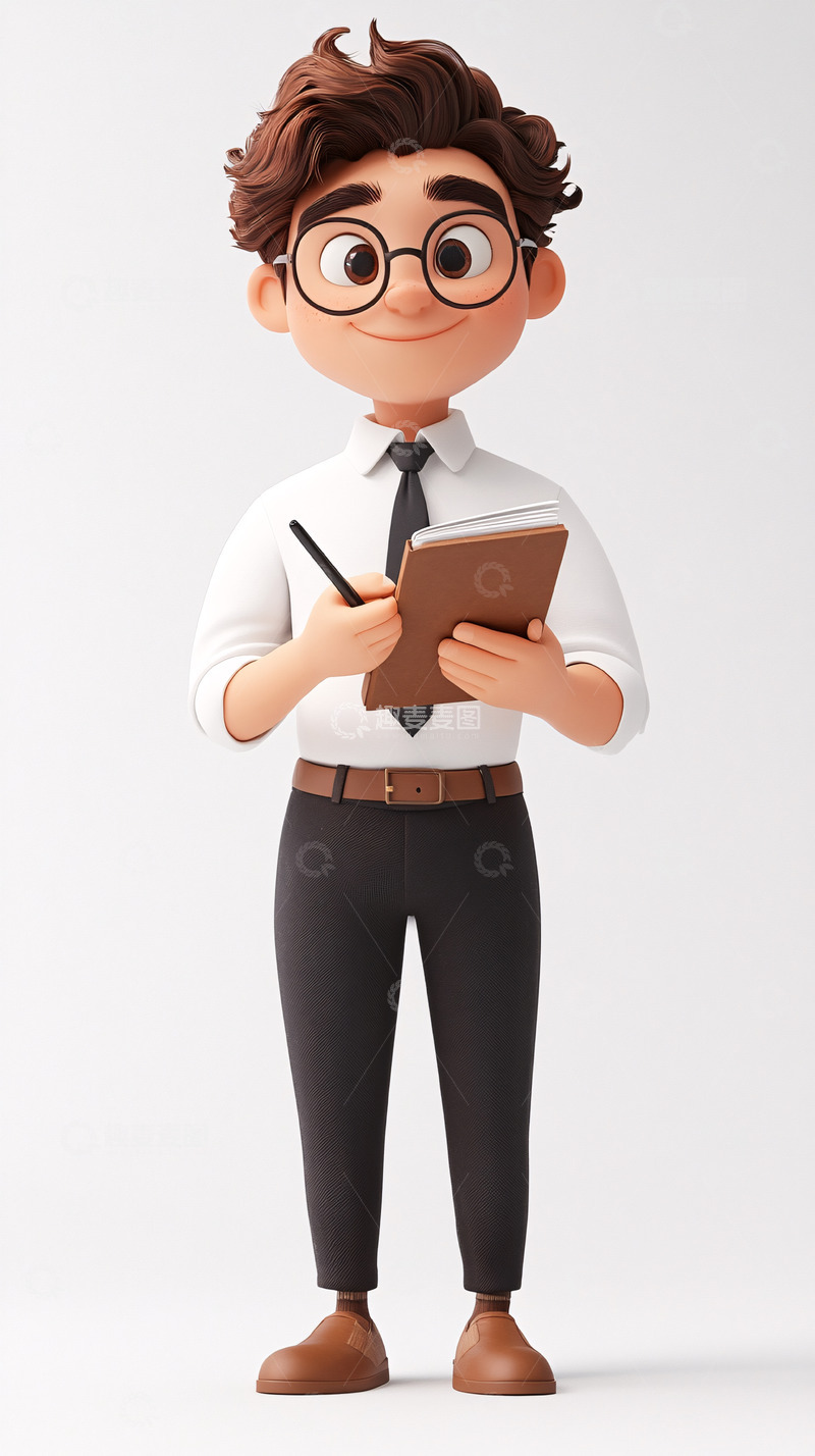 高清大图下载【趣麦麦图】卡通男孩