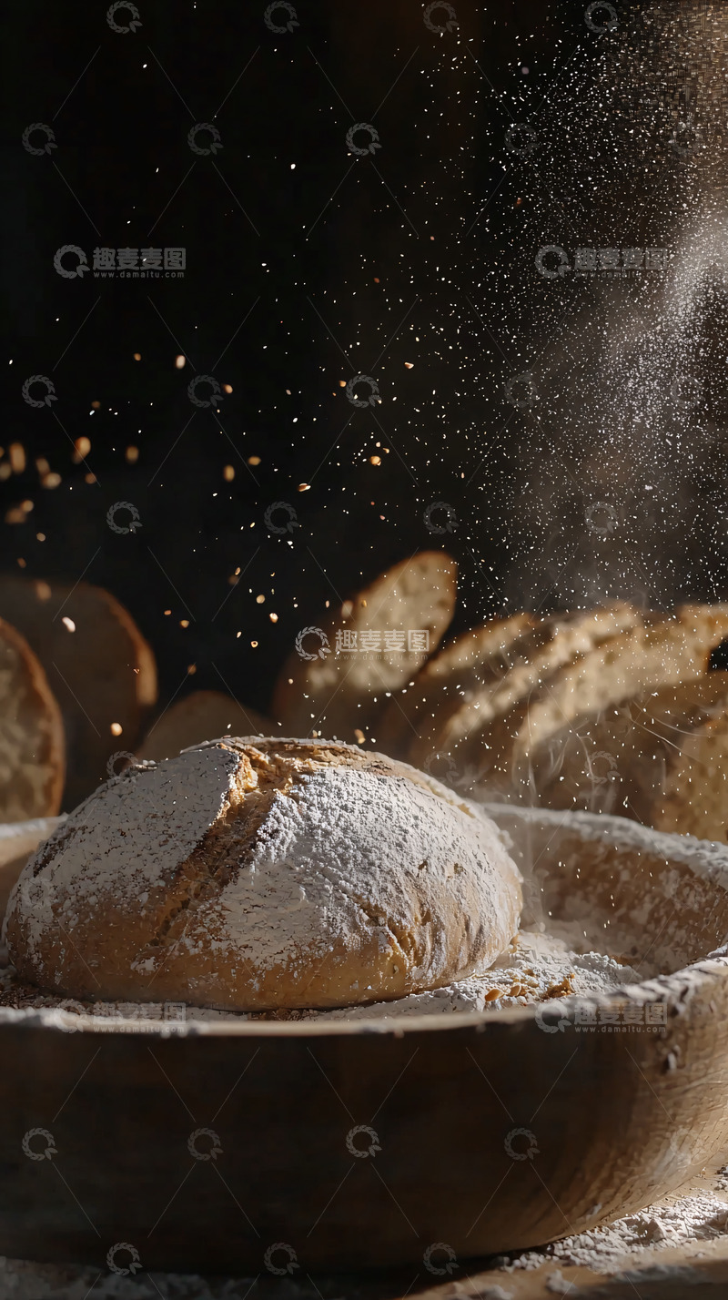 高清大图下载【趣麦麦图】烘焙面包