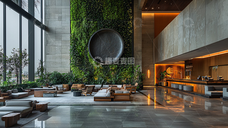 高清大图下载【趣麦麦图】现代简约大气室内空间