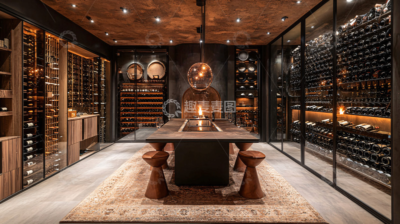 高清大图下载【趣麦麦图】豪华酒窖