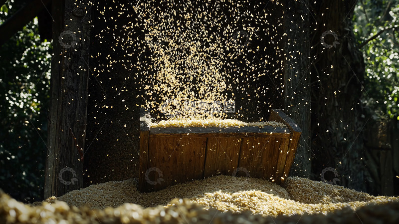 高清大图下载【趣麦麦图】谷物脱壳机