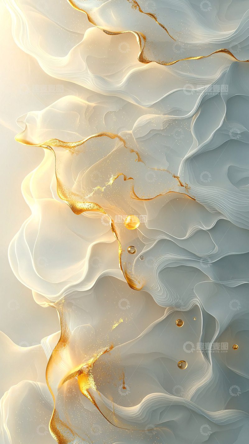 高清大图下载【趣麦麦图】流体艺术背景