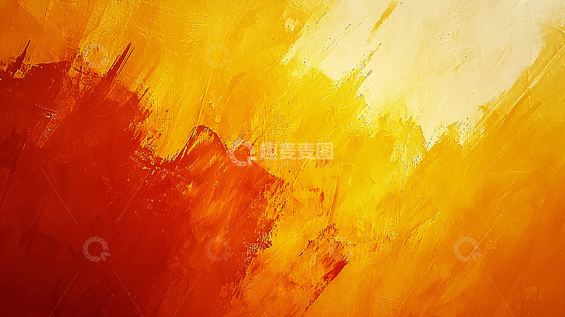 高清大图下载【趣麦麦图】抽象油画背景