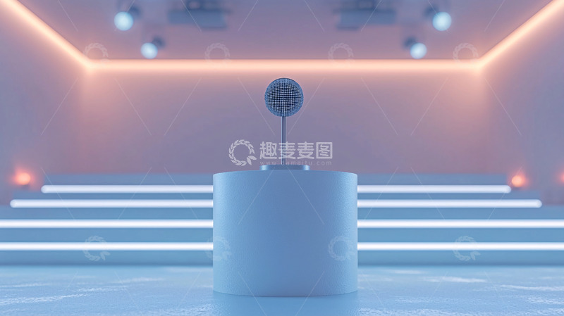 高清大图下载【趣麦麦图】极简风格产品展示