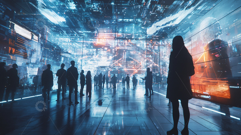 高清大图下载【趣麦麦图】未来都市