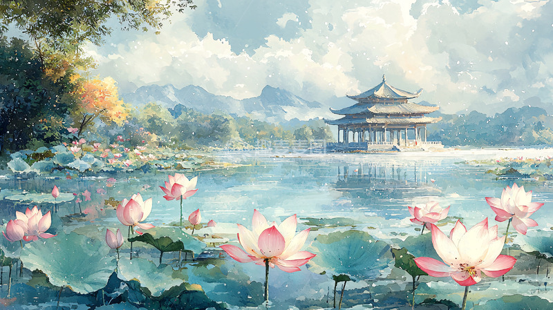 高清大图下载【趣麦麦图】水墨画