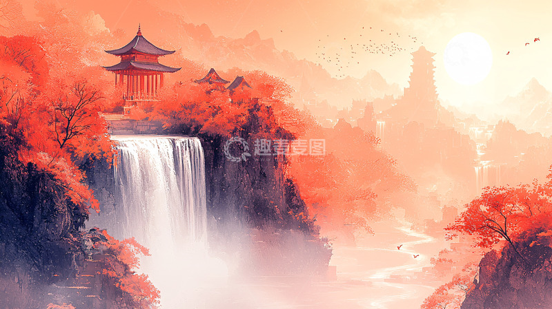 高清大图下载【趣麦麦图】水墨画