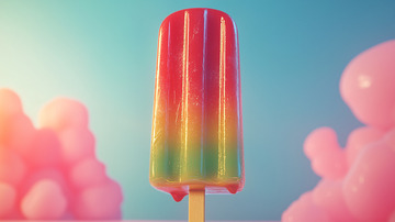 彩虹冰棍