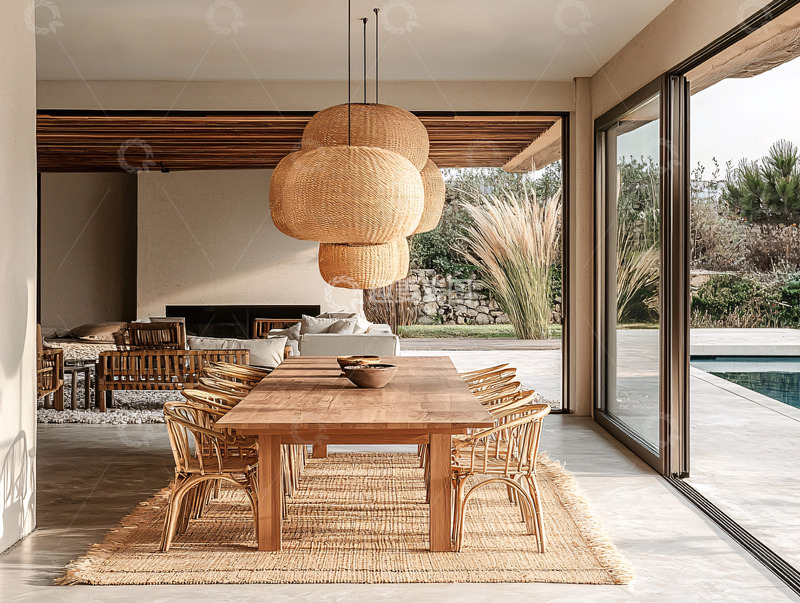 高清大图下载【趣麦麦图】现代简约轻奢餐厅