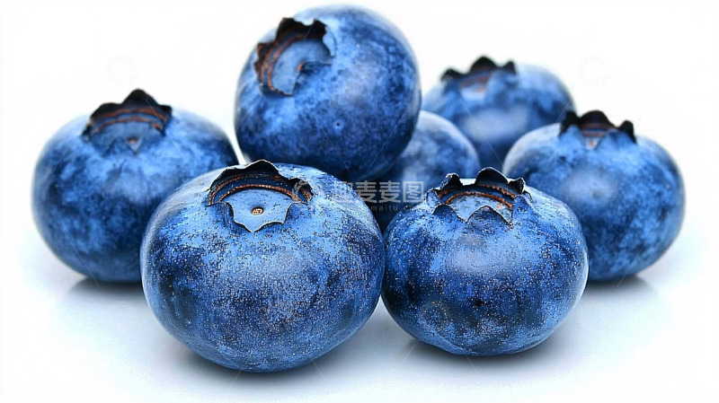 高清大图下载【趣麦麦图】蓝莓堆积特写高清图片