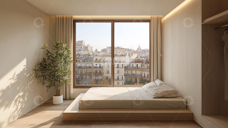 高清大图下载【趣麦麦图】简约卧室