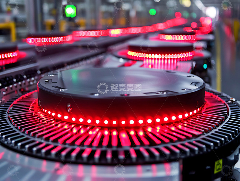高清大图下载【趣麦麦图】自动化生产线
