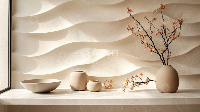 高清大图下载【趣麦麦图】极简风家居摆件