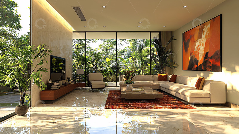 高清大图下载【趣麦麦图】现代简约客厅设计