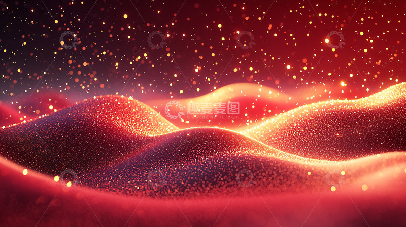 高清大图下载【趣麦麦图】红色沙丘