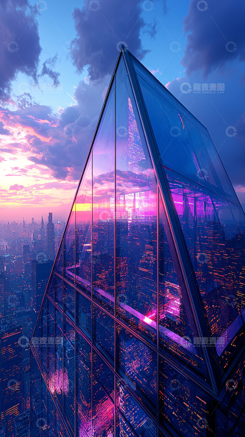 高清大图下载【趣麦麦图】未来都市