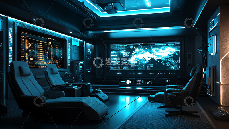 未来感家庭影院