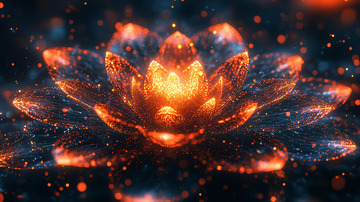 暗黑系能量莲花