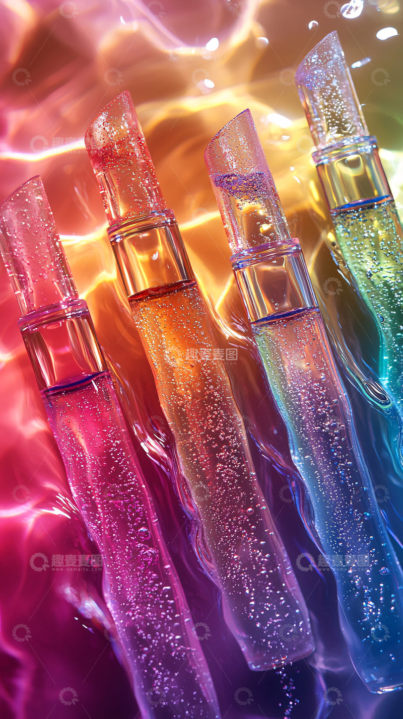 高清大图下载【趣麦麦图】彩虹香水