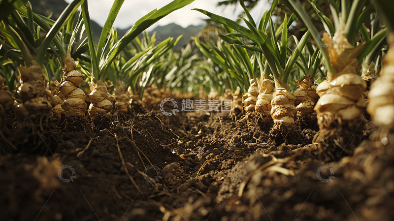 高清大图下载【趣麦麦图】姜