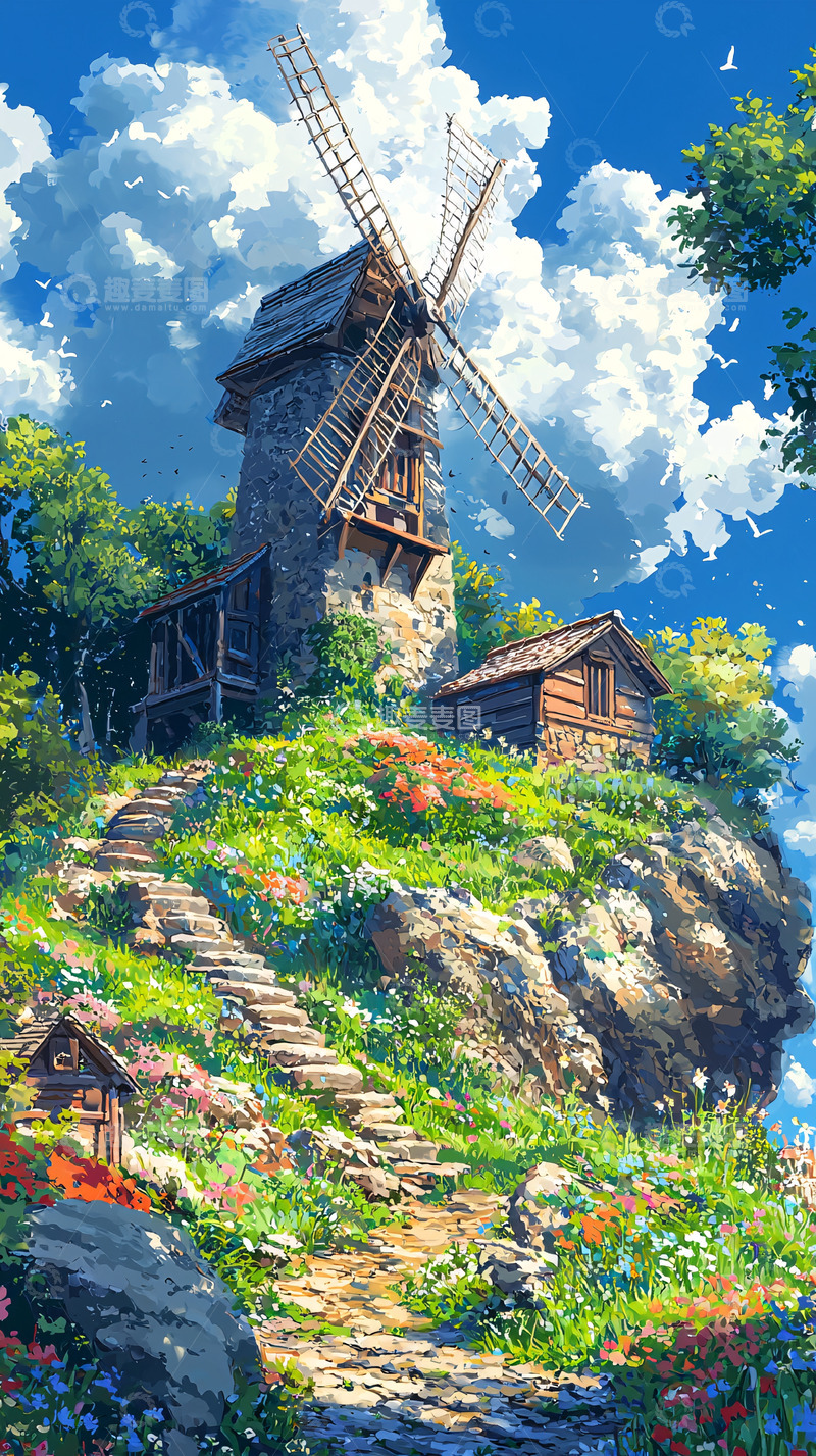 高清大图下载【趣麦麦图】田园风光31