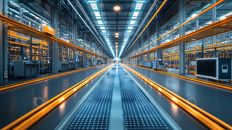 高清大图下载【趣麦麦图】未来感工厂内部