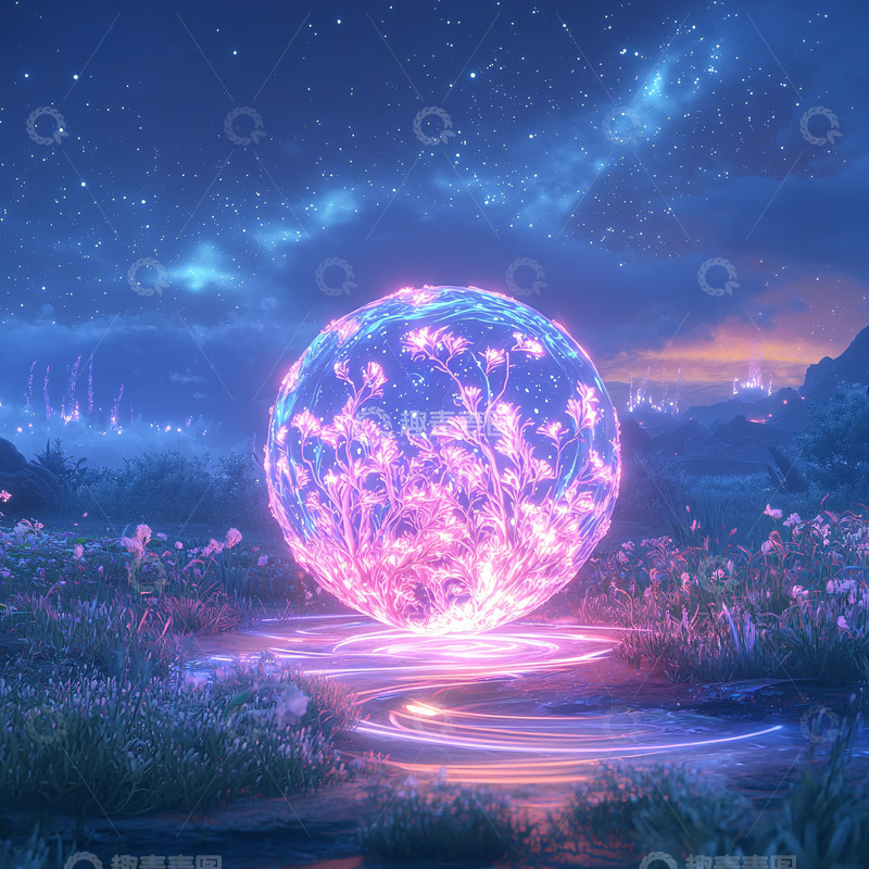 高清大图下载【趣麦麦图】梦幻星球