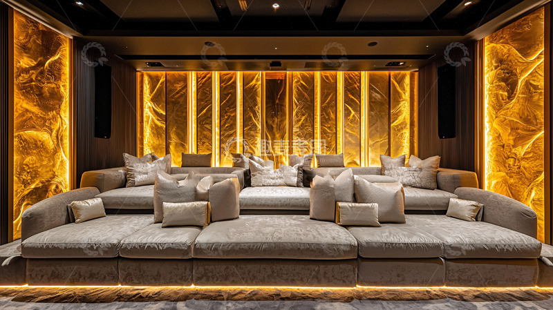 高清大图下载【趣麦麦图】奢华家庭影院